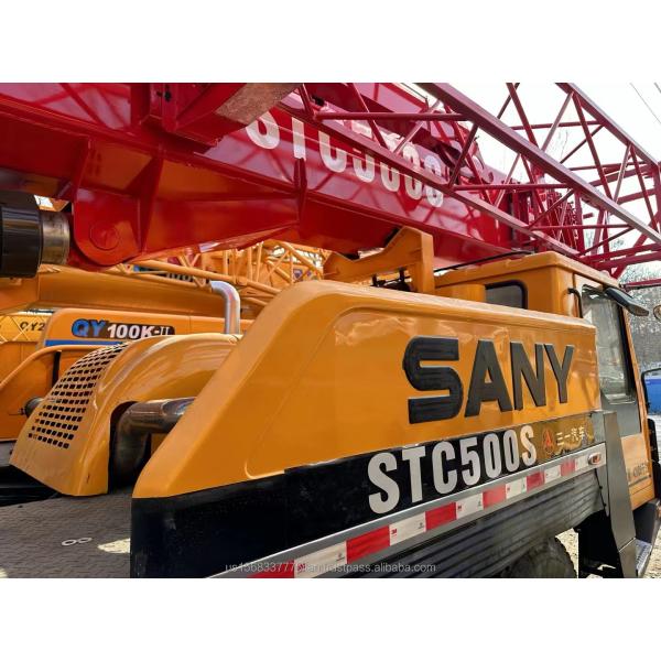 SANY STC500S 50 Ton Crane in Good Condition and Excellent Performance for Construction