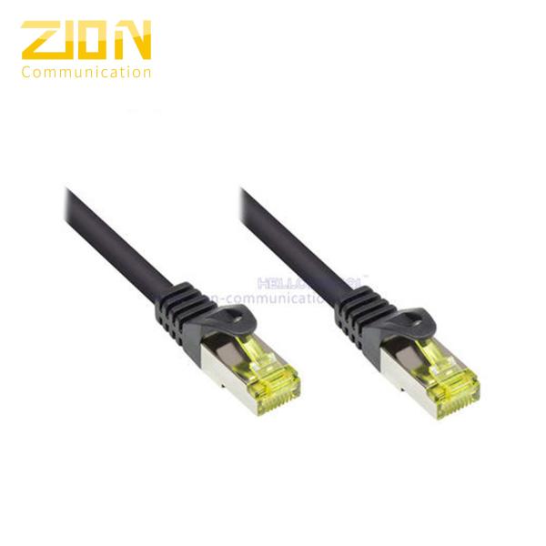 De SFTP câble de réseau AVANT JÉSUS CHRIST LSZH CAT5E, isolation de HDPE de la corde de correction Cat5