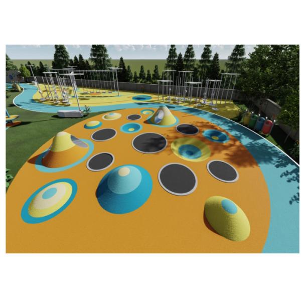 Customized Stainless Steel Tunnel Slides For Kid Playground Park