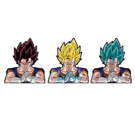 Водонепроницаемая наклейка для мультфильмов DBZ Vegeta Changing Flips Наклейки для аниме Лентикулярные наклейки для аниме
