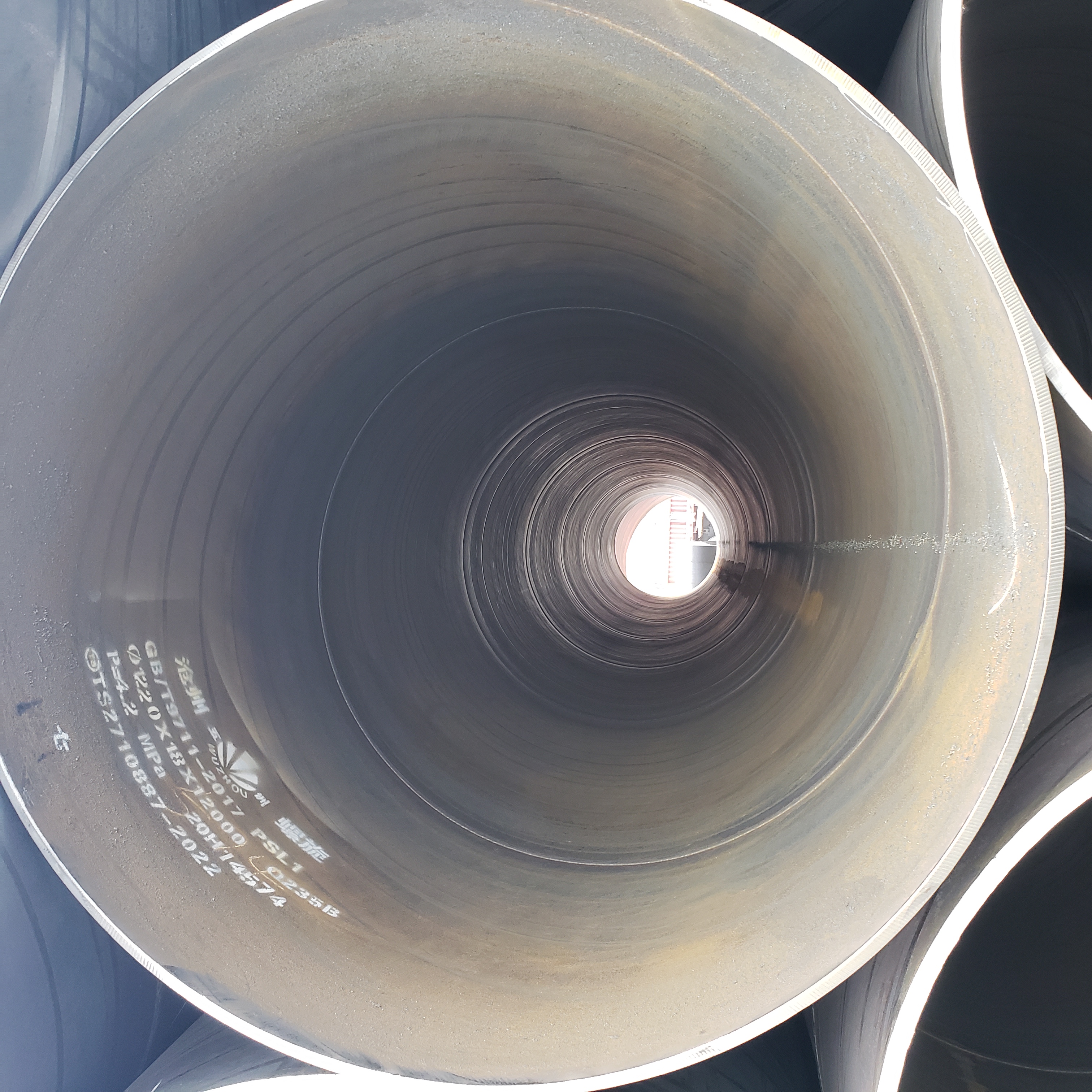 Труба стали распыляя покрытия 18mm SSAW порошка эпоксидной смолы