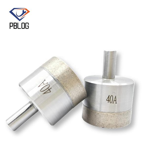 Fabrication d'une scie à fente droite à fente en verre diamanté