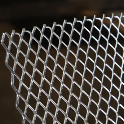 Aluminum Expanded Stretched Metal Mesh Diamond Shape Anodized Powder Coating Surface Treatment