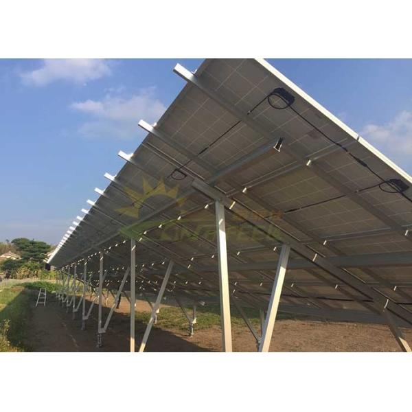 OEM Solar Panel Racking System , Durable Solar Pv Mounting Structure