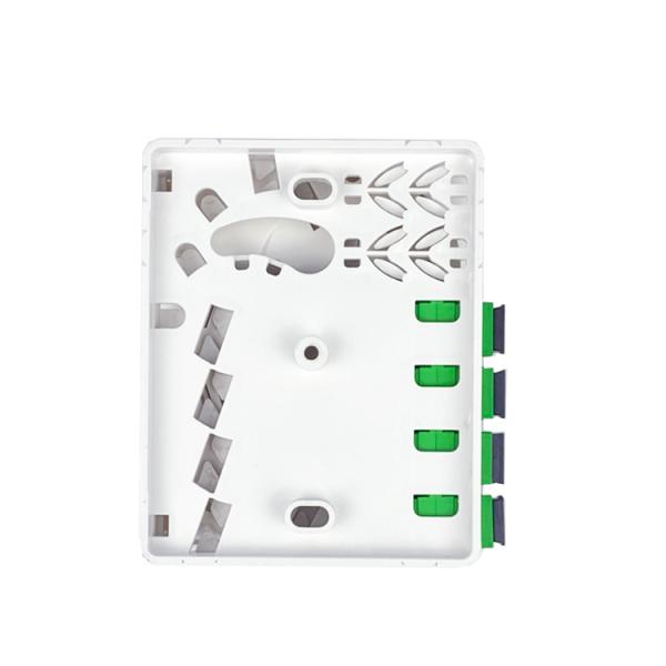 5 FTTX 4 ядра пластиковые волоконно-оптические фасадная пластина разъемная панель для и FTTX