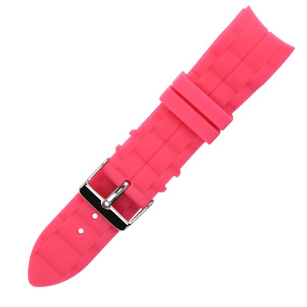 Unisex ремешок силиконовой резины соединяет изогнутый конец 20mm