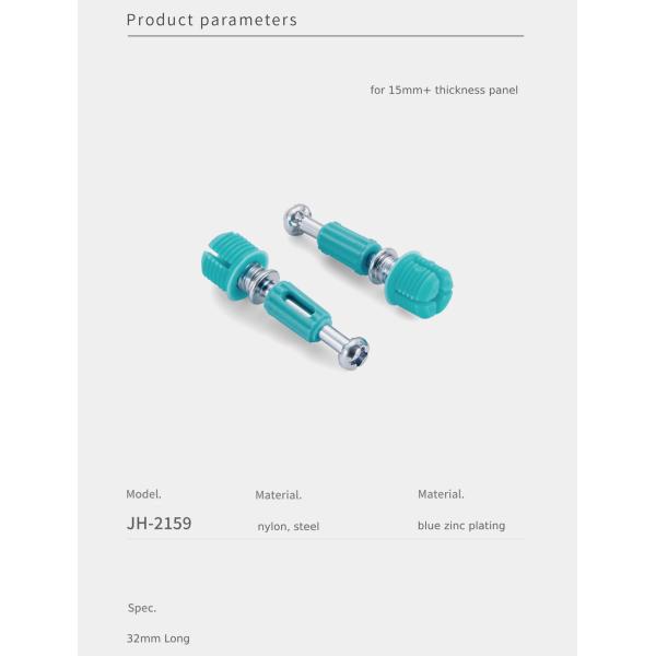 32мм стальные минификсные болты для расширения с доулом, фиксация мебели для мебели Rta