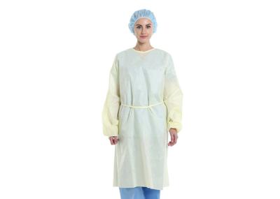 Peso leve descartável não tecido respirável macio PP 20GSM do vestido do isolamento