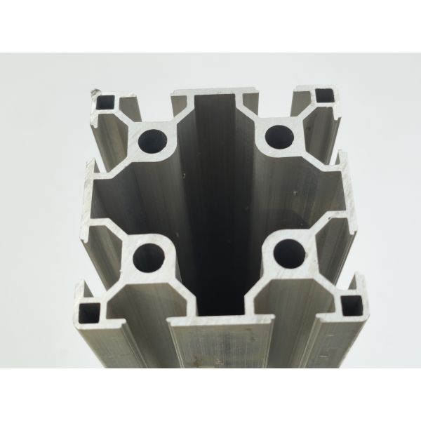 6060 double-groove industrial extruded aluminum profiles, industrial profiles, 6060 aluminum alloy profiles