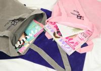 Sacs d'emballage de velours avec le sac d'emballage recyclable de logo d'impression de broderie