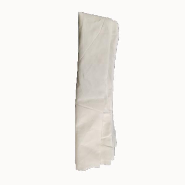 Marine Cleaning White Bed Sheet reciclou o algodão Rags 49*49cm