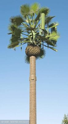 ChangTong camuflou a torre móvel da pilha das antenas da G/M