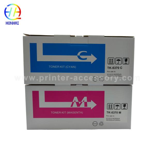 Cartucho de tóner en polvo de Japón para la impresora de tóner Kyocera TK-5370K PA3500cx MA3500cix MA3500cifx