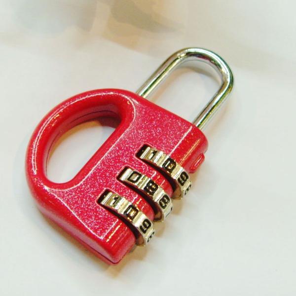 3 Digital Luggage Combination Lock travel Bag Combination Lock