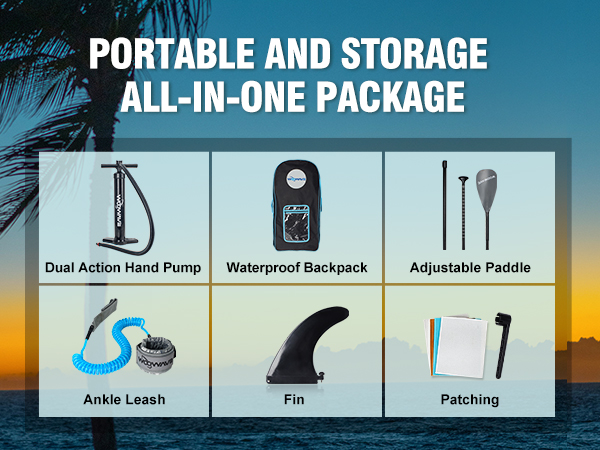 10'2'' ISUP Inflatable Paddleboard for Lakes Rivers Unisex Occasion Applicable People