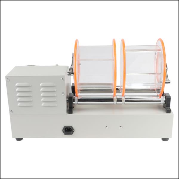 metal del ABS del vaso del pulidor de la joyería 16kg con el barril doble del contador de tiempo