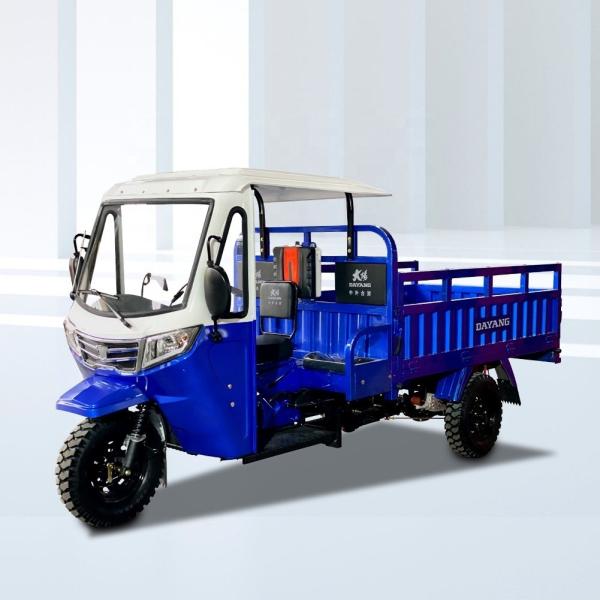 Motor Tricycle Cargo Tricycle in Sri Lanka with Grade Ability ≥25° and 12V Voltage