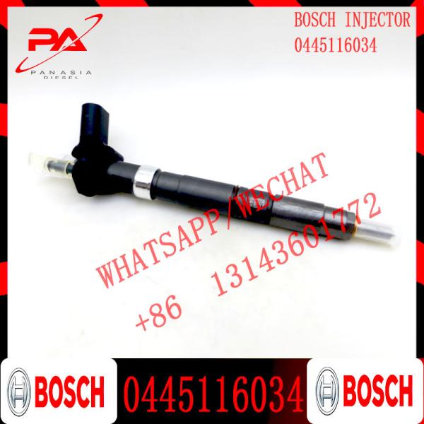 Original Piezo Fuel Injector 0445116035 0445116034 for VW 03L130277C 03L130855BX For VW T5 Amarok 2.0 BiTDI