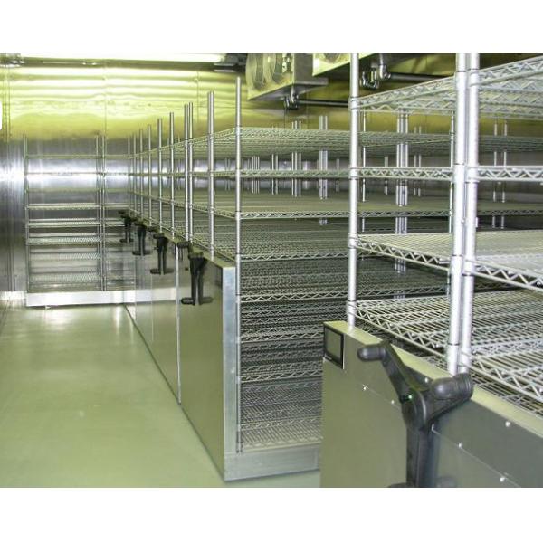 Système à haute densité fait sur commande de stockage, glissant le rayonnage de