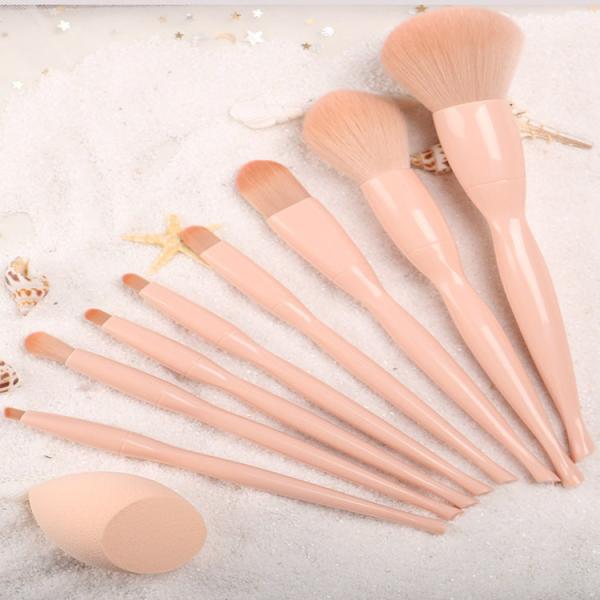 Soft Bristle Concealer Mini Makeup Brush Set , Face Powder Brush Multifunctional