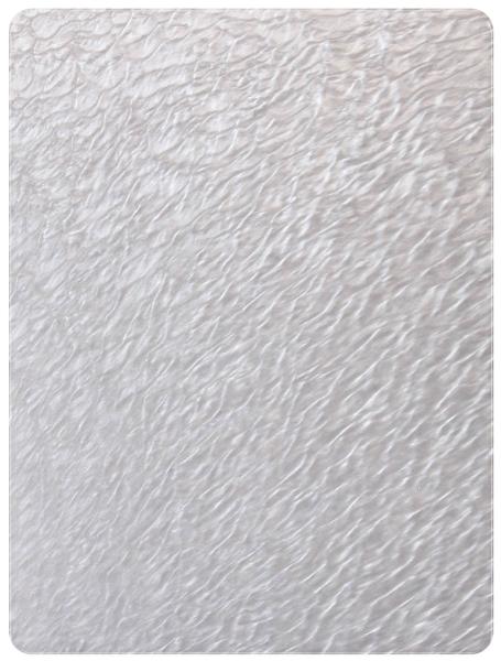 Modèle beige de python marbrant le poids léger acrylique moulé de feuilles insonorisé