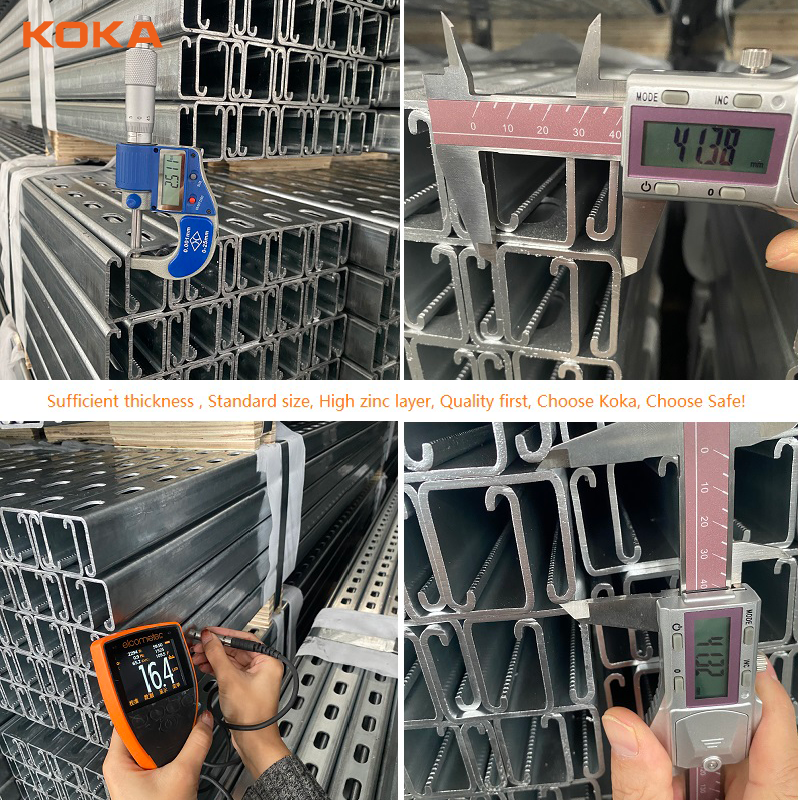 EG HDG Single Slotted Angle Channel