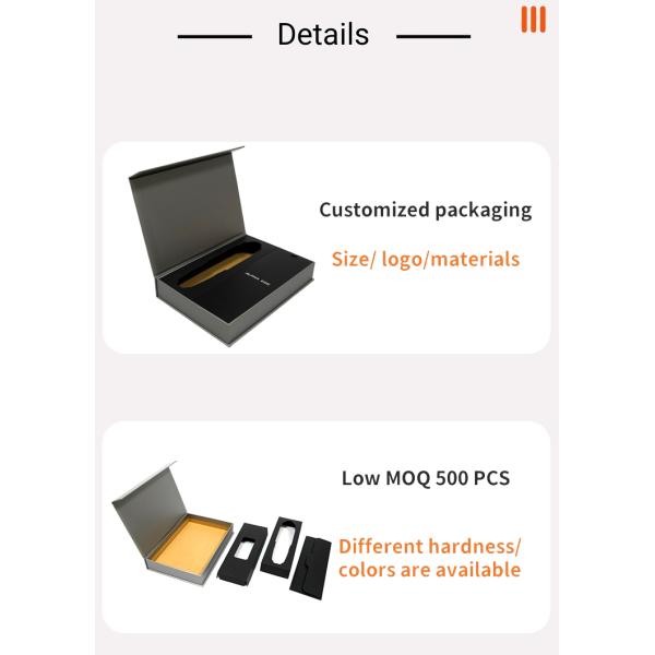 Custom Luxury Cardboard Magnetic Boxes Packaging , Luxury Gift Box Packaging for Consumer Electronics