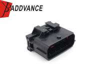 Vivienda automotriz de los conectores de la prenda impermeable masculina del negro de la manera PBT de  36