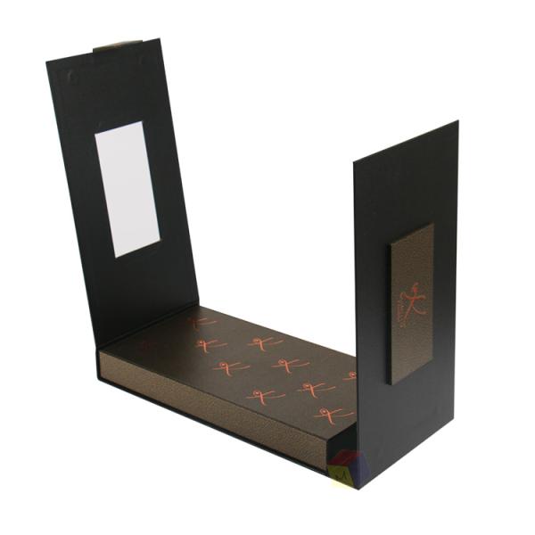 Superficie de papel caliente acabado Logotipo personalizado Caja de papel de caramelo de lujo para regalo de chocolate del Ramadán