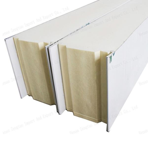 Parede exterior PUR PIR Rockwool EPS painel de sanduíche ignífugo para telhado e sistema de parede
