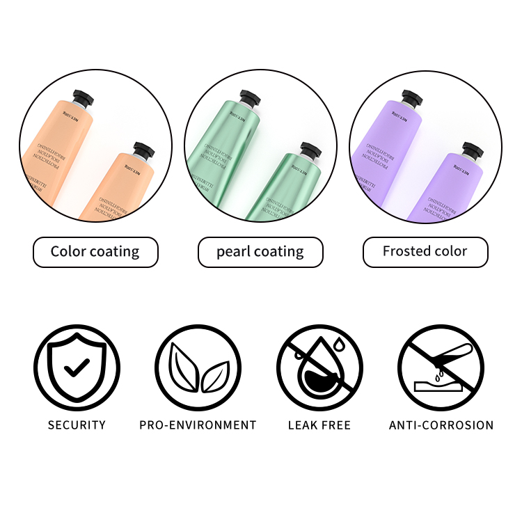 Трубка 100ml сливк руки RoHS MSDS Refillable