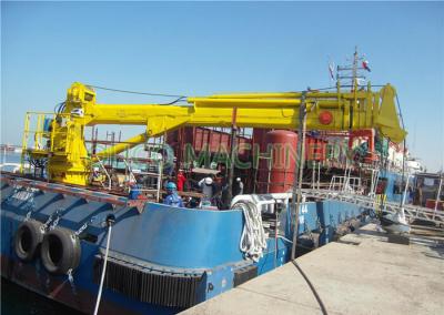 Space Saving Offshore Pedestal Crane 10T 10M Electric Hydraulic Telescopic Boom