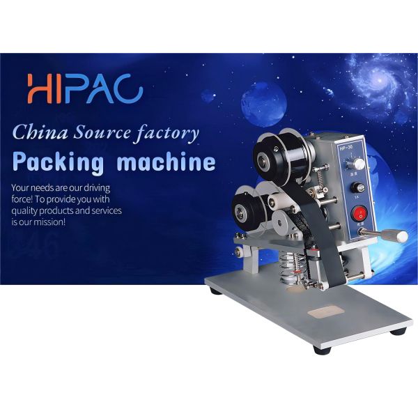Hipac Cheapest Useful Ribbon Coding Machine HP351 Logo Label Printing Machine Paper Printing Machine