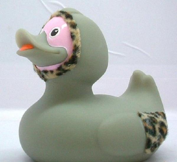 Dot Painting Multi Colored Rubber Ducks Toy , Custom Mini Blue Rubber Ducks RoHS