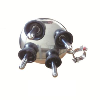 Dairy Facility Cleaning Supplies Stainless Steel Washing Plate For Milking Parlor Cluster Group Cleaning