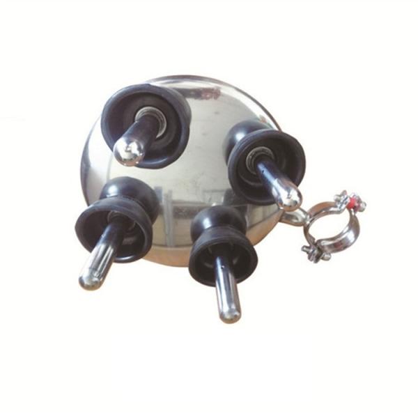 Dairy Facility Cleaning Supplies Stainless Steel Washing Plate For Milking Parlor Cluster Group Cleaning