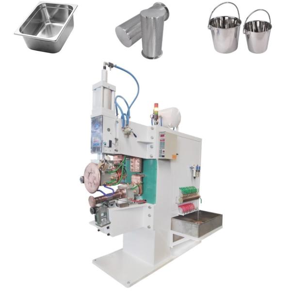 Galvanized Stainless Steel Fuel Tank Aluminum Rolling Side Seam Welding Machine
