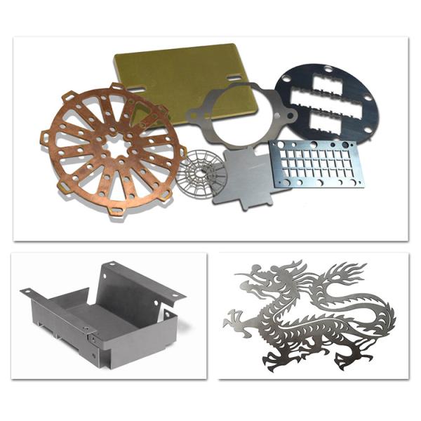 El metal azul de la cortadora del laser del CNC del amarillo 500w forma para el acero inoxidable