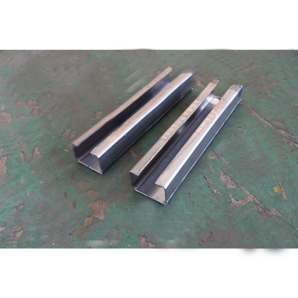 Hydrulic Driving C Purlin Roll Forming Machine With Cr12Mov Cutter