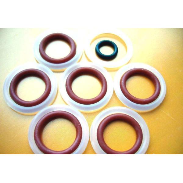 Anillos de goma de silicona inodoros, junta moldeada anillo o del silicón del multicolor