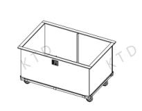 Trolley-Packaging edge material recycling box