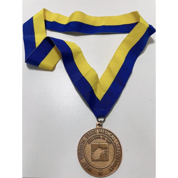 Soccer Trophies Custom Medals Sport Award Metal Enamel Football Custom Military Awards
