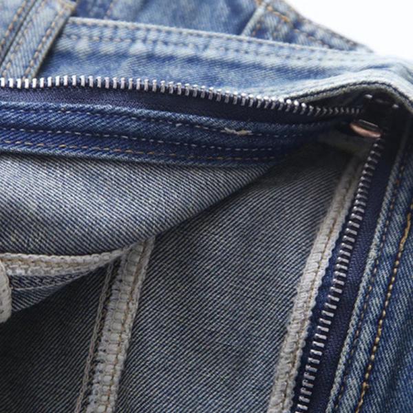 Голубые женщины джинсовой ткани безрукавные верхние части танка застегивают на молнию краткость обтирают лоно