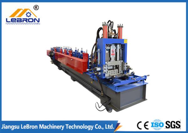 Main Power 15kW C Z Purlin Roll Forming Machine Fast Change High Durability