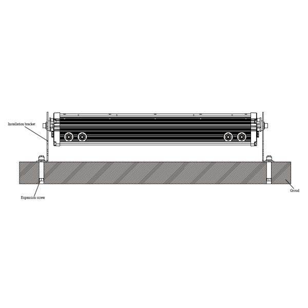 × 5W RGBW 4 240V IP65 8 в 1 свете края СИД