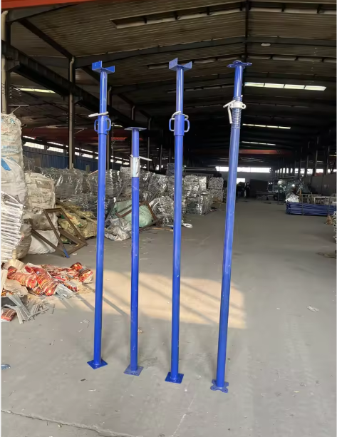 Outdoor Construction Adjustable Steel Column Scaffolding Support 1.6m to 3m