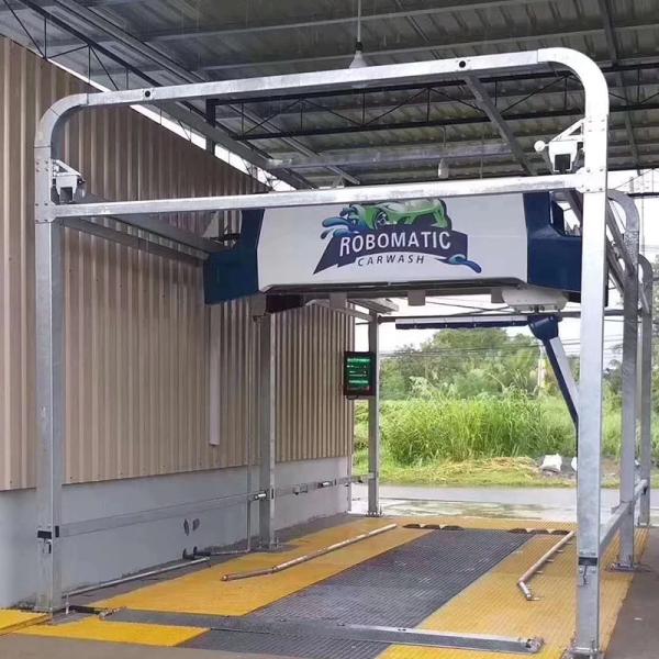 Qingdao Risense 360 Full Automatic Car Wash Equipment Touch Free Car Wash with air Dryer and lava Shampoo