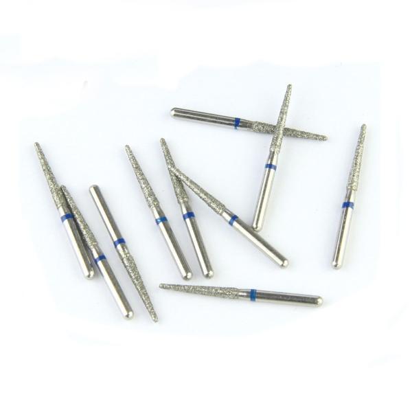 Fg Dental Burs Polish High Speed Drill Burr Bit Needle Tapered Round End Bur