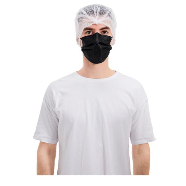 H17.5cm Disposable Antiviral Face Mask , 3 Ply Surgical Face Mask 24gsm