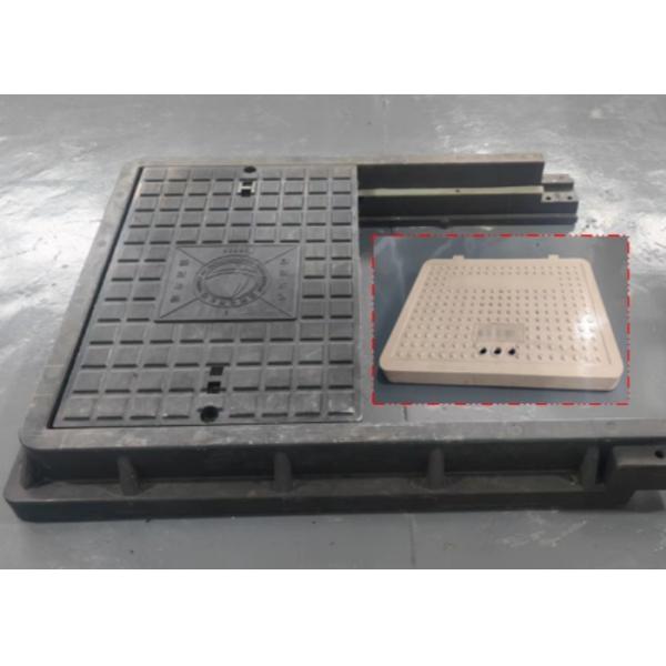 SMC Manhole Cover Compression Mold P20 Steel 300000 Shots